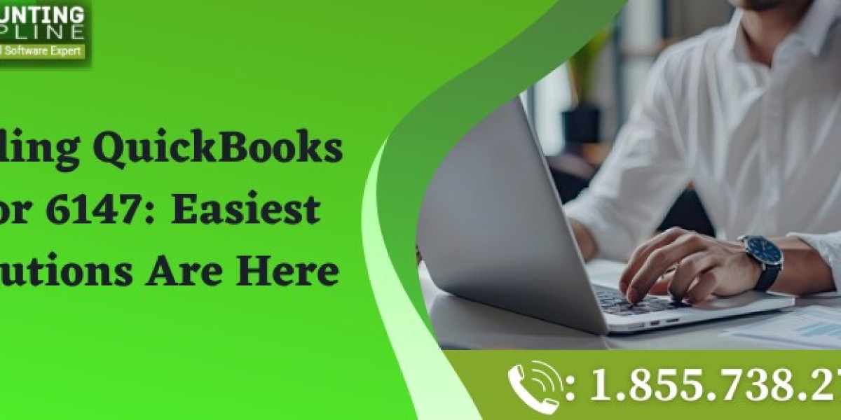 Effective steps for fixing QuickBooks Error 6147